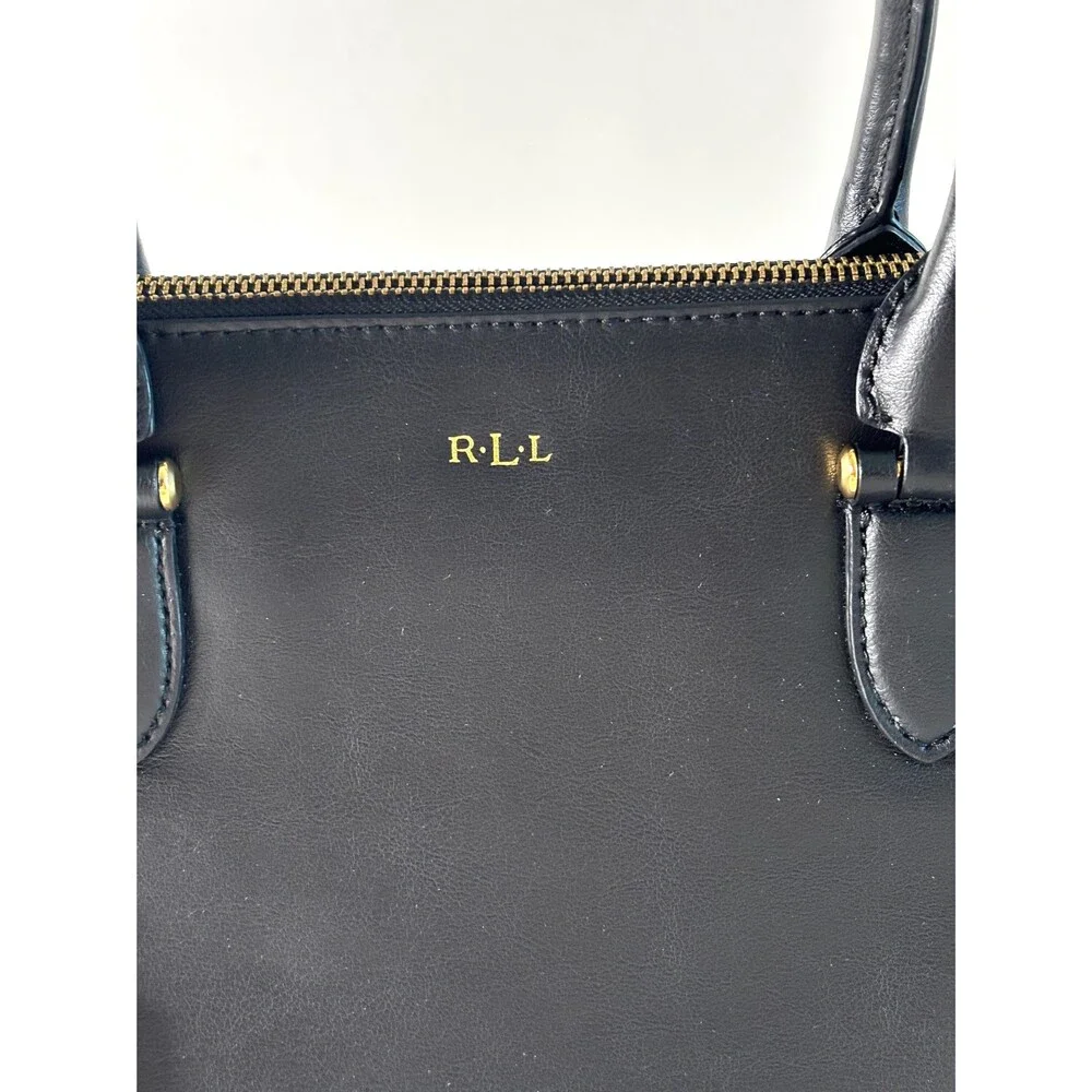 Lauren Ralph Lauren Black and White Tote